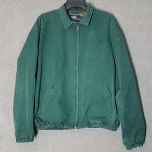 Vintage Ralph Lauren Forest Green Men's Jacket Size L